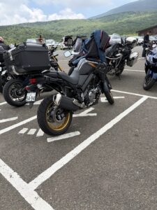 浄土平にはバイクもいっぱい!